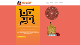 Thumbnail of srisaiastrology.com