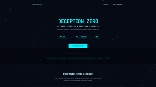 Screenshot of deceptionzero.com