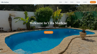 Thumbnail of villamarlene.com