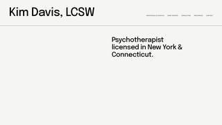Thumbnail of kimdavislcswnyc.com