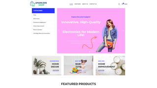 Thumbnail of sparkzenshop.com