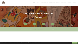 Screenshot of naredanielian.com