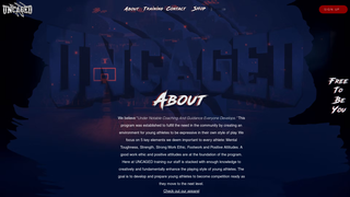 Screenshot of uncaged-sports.com