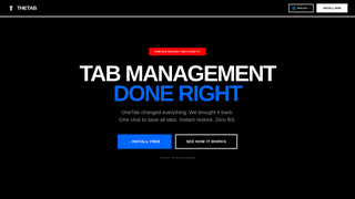 Thumbnail of thetabextension.com