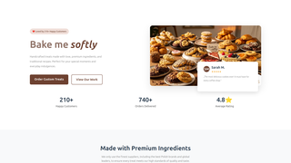 Thumbnail of bakemesoftly.com