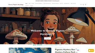 Thumbnail of groovypigeonmycology.com