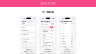 Thumbnail of trackmycommuter.com
