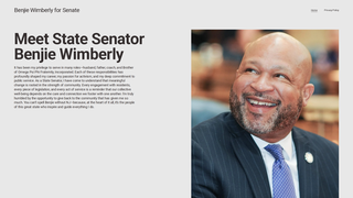 Thumbnail of wimberlyforsenate.com