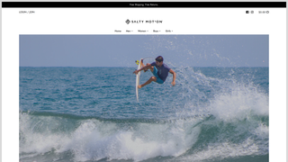 Thumbnail of saltymotion.com