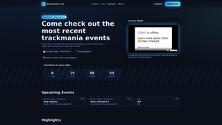 Thumbnail of trackmaniaevents.com