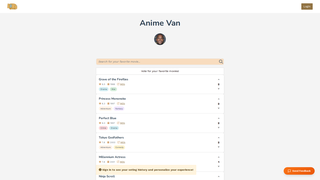Thumbnail of animevan.com