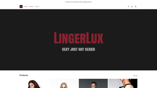 Thumbnail of lingerlux.com
