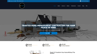 Screenshot of jvcustomconstruction-sc.com