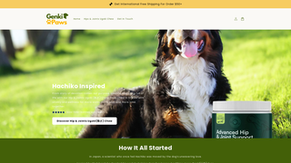Thumbnail of genkipaws.com