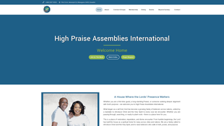 Screenshot of highpraiseassemblies.org