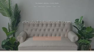 Screenshot of radiantcollective.studio
