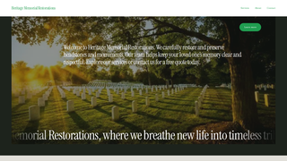 Thumbnail of heritagememorialrestorations.com