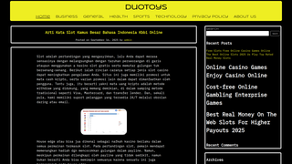 Thumbnail of duotoys.com