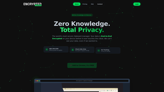 Screenshot of encryptedclipboard.app
