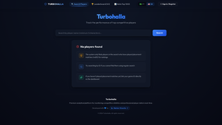 Screenshot of turbohalla.com