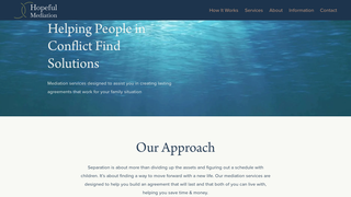 Thumbnail of hopefulmediation.com