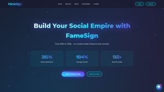Thumbnail of famesign.com