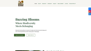 Screenshot of gunishabuzzingblooms.com
