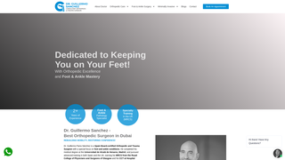 Thumbnail of orthopedicsurgeondubai.com