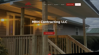 Screenshot of mrhcontractingllc.com