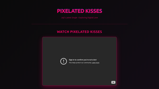 Thumbnail of pixelatedkisses.com