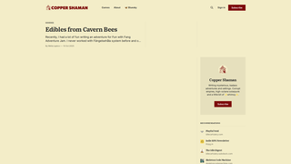 Thumbnail of coppershaman.com