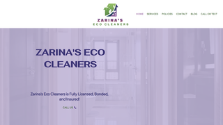 Thumbnail of zarinasecocleaners.com