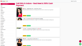 Thumbnail of honeyoncall.com