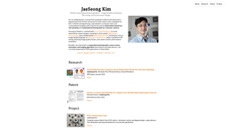 Thumbnail of jaeseongkim.com