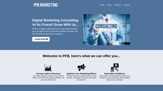 Thumbnail of pfbmarketing.com