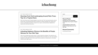 Thumbnail of ichachong.com