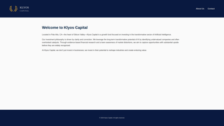 Thumbnail of klyoscapital.com
