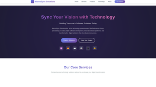Thumbnail of mannasyncsolutions.com