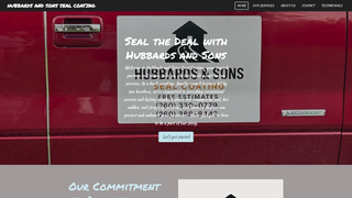 Thumbnail of hubbardsandsonssealcoating.com
