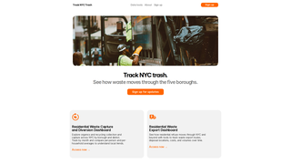 Thumbnail of tracknyctrash.com