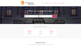 Thumbnail of halalrestaurantsmelbourne.com