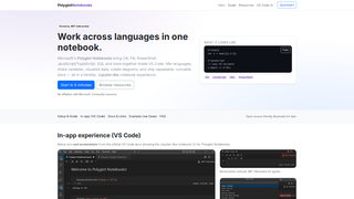 Thumbnail of polyglotnotebooks.com
