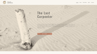 Thumbnail of thelastcarpenter.com