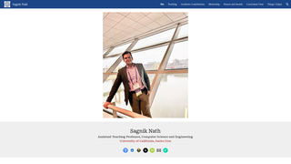 Thumbnail of sagniknath.com
