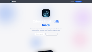 Screenshot of trybubbles.app