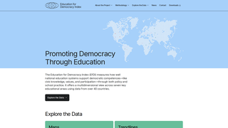 Thumbnail of educationfordemocracyindex.com