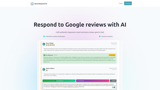 Thumbnail of reviewresponseai.com