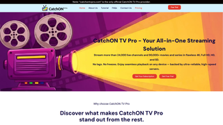 Thumbnail of catchontvpro.com