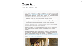 Thumbnail of yaowenye.com