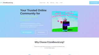 Thumbnail of friendbound.org
